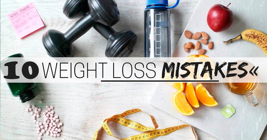 I 10 più grandi errori di perdita di peso che dovresti evitare
