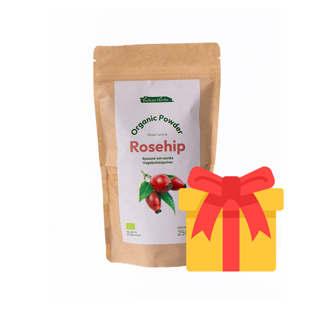 Farina di Rosa Canina Naturale - 250 grammi